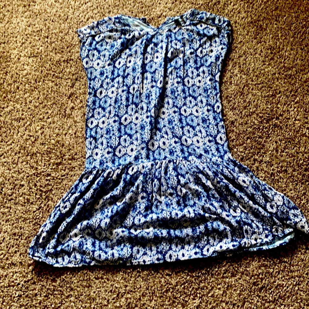 Blue dress